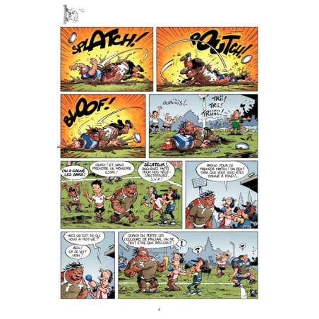BD Les Rugbymen "Le résultat on s'en fout ! Il faut gagner !" Tome 7