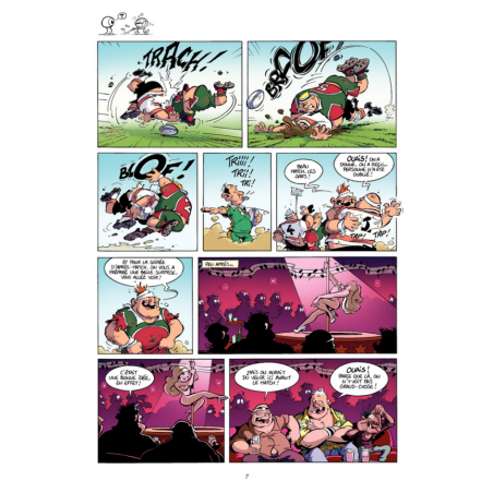 BD Les Rugbymen "On est 15 comme les 5 doigts de la main" Tome 15
