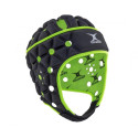 Casque rugby Air Gilbert noir vert