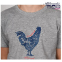 COQ, LES VALEURS tee shirt  JUNIOR GRIS