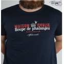 TEE SHIRT Aficionados SOUPE DE PHALANGES marine
