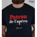 TEE SHIRT Aficionados PATRON DE L'APÉRO Rugby