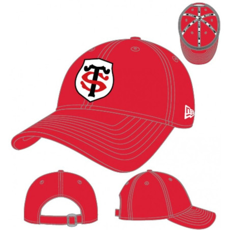 Casquette Stade Toulousain new Era  rouge