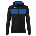 sweat zip capuche dacciozi ADULTE bleu KAPPA