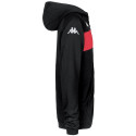 sweat zip capuche dacciozi ADULTE bleu KAPPA