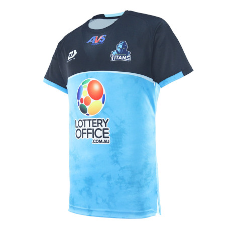 Gold coast Titans Training Tee shirt NRL 2025