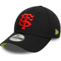 Casquette Stade Toulousain new Era  noir + fluo
