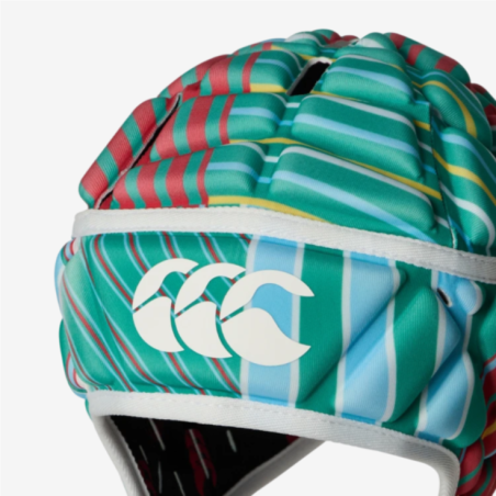 Casque Canterbury RAZE HEADGUARD UGLIES BLEU/VERT