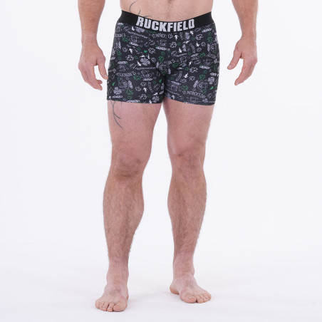 BOXER ST PATRICK + VERRE + PC ST PATRICK RUCKFIELD NOIR