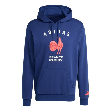 Sweat Rugby capuche graphique France 2025/2026 - Adidas