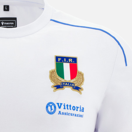 TEE SHIRT MACRON ITALIE RUGBY 2025/26