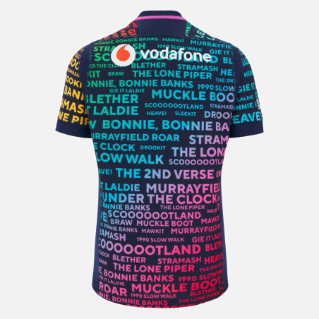 MAILLOT  MACRON ECOSSE 2025/26 RAINBOW