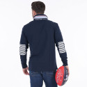 POLO MANCHES LONGUES  FRENCH RUGBY CLUB RUCKFIELD BLEU MARINE