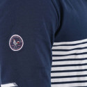 POLO MANCHES LONGUES  FRENCH RUGBY CLUB RUCKFIELD BLEU MARINE