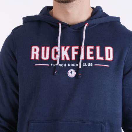 SWEAT SHIRT FRENCH RUGBY CLUB RUCKFIELD BLEU MARINE
