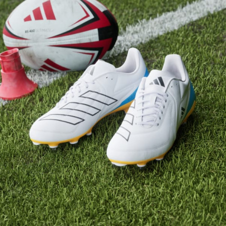 Crampons Hybrides Adidas RS-15 Elite (SG) Blanche