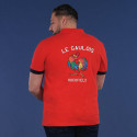POLO MANCHES COURTES ASTERIX RUCKFIELD ROUGE