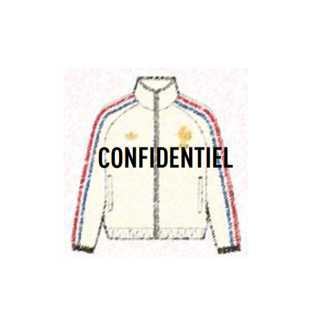 Veste des hymnes FFR 120 ANS BLANC adidas