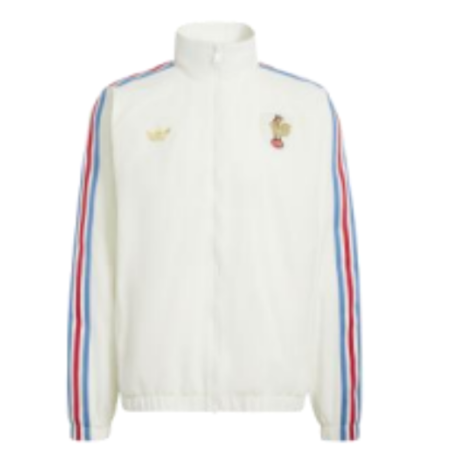 Veste des hymnes FFR 120 ANS BLANC adidas