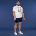 T SHIRT MANCHES COURTES ASTERIX RUCKFIELD BLANC
