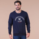 SWEAT SHIRT FRENCH RUGBY CLUB RUCKFIELD BLEU MARINE
