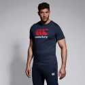 tee shirt MENS  logo canterbury