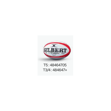 Ballon rugby G-TR8000 Trainer Gilbert rouge