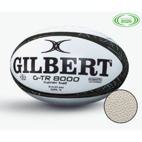 Ballon rugby G-TR8000 Trainer Gilbert noir