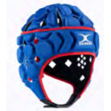 Casque OCTANE Gilbert bleu roy/rouge