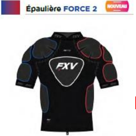 Épaulière FORCE 2 XV junior