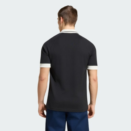 Polo de rugby Leisurewear Nouvelle-Zélande All Blacks Noir