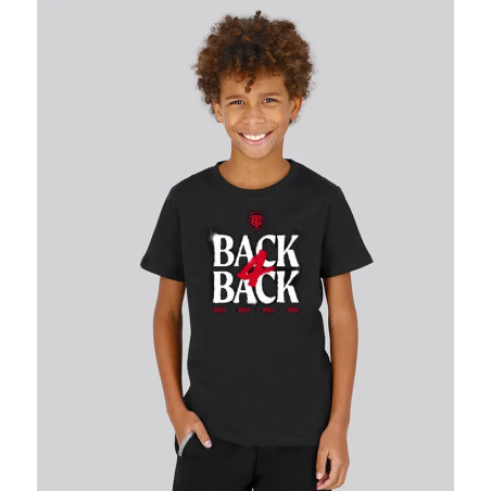 TEE SHIRT CHAMPIONS  Stade Toulousain Back 4 Back junior