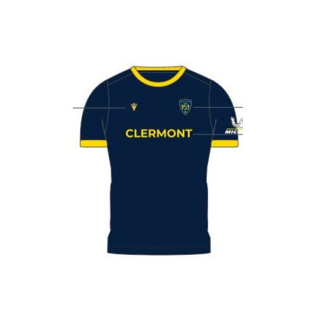 tee shirt navy  26/27 ASM Clermont Auvergne