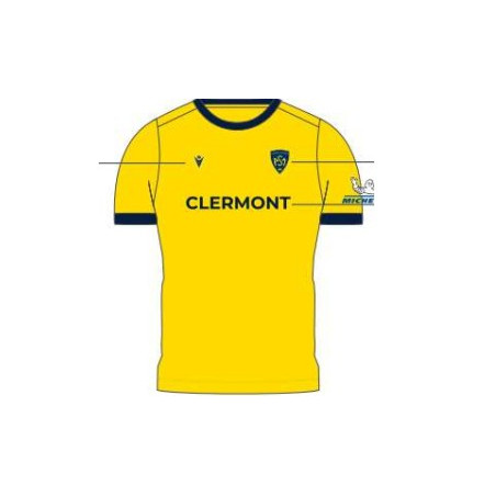 tee shirt jaune 26/27 ASM Clermont Auvergne