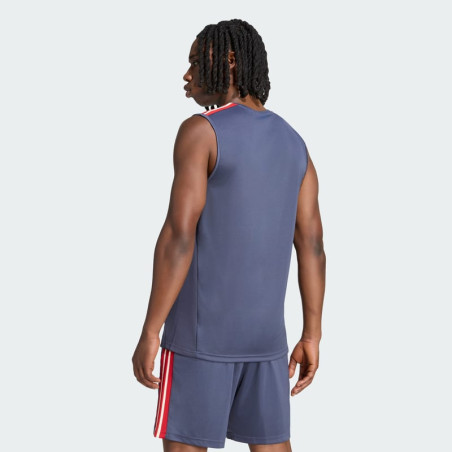Débardeur France Rugby Bleu Marine adidas