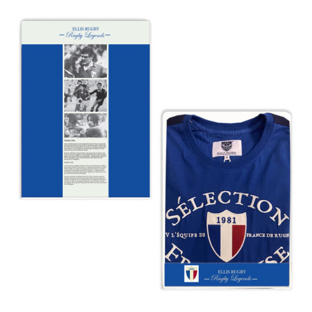 France Rugby T-Shirt 1981Ellis