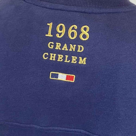 Sweat-shirt à fermeture éclair France Rugby 1968 Ellis