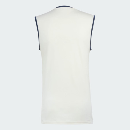 Débardeur France Rugby Blanc Cassé Adidas