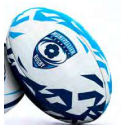 Ballon rugby supporter MHR Montpellier Gilbert