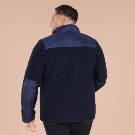 POLAIRE BI MATIERE RUCKFIELD BLEU MARINE