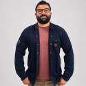 CHEMISE MANCHES LONGUES RUCKFIELD BLEU MARINE