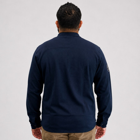 CHEMISE MANCHES LONGUES RUCKFIELD BLEU MARINE