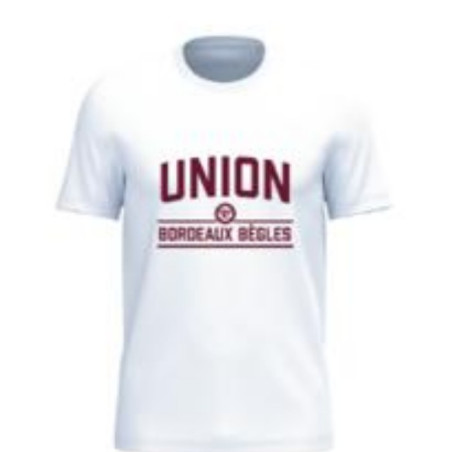 T-SHIRT BORDEAUX UNION - UBB