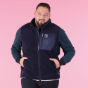 POLAIRE SANS MANCHE RUCKFIELD BLEU MARINE
