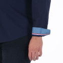 CHEMISE MANCHES LONGUES RUCKFIELD BLEU MARINE