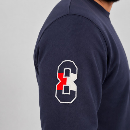 SWEAT COL ROND RUCKFIELD BLEU MARINE