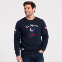 SWEAT COL ROND RUCKFIELD BLEU MARINE