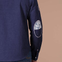 Chemise marine à manches longues Flowers of Rugby Ruckfield