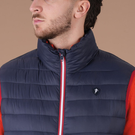 DOUDOUNE SANS MANCHE RUCKFIELD BLEU MARINE