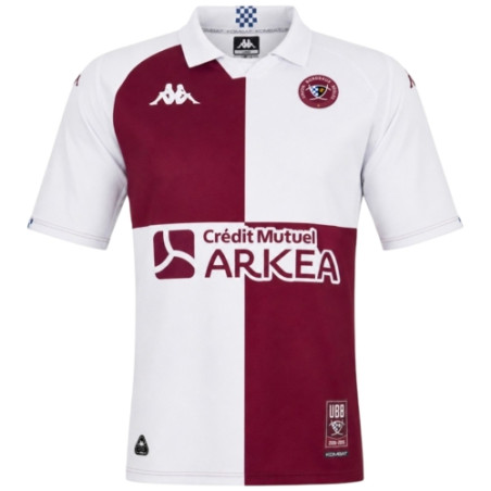 Maillot away UBB 2026 bordeaux enfant